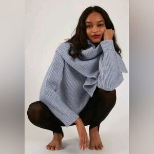 Thakoon chunky scarf turtleneck